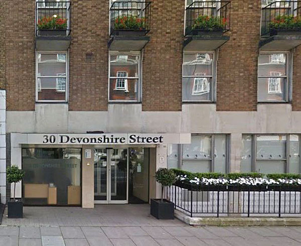 North West Hip and Knee clinic at 30 Devonshire Street London